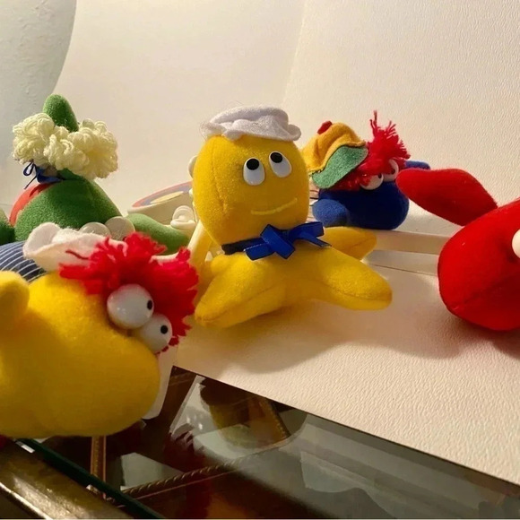 Vintage 1990s Pansy Ellen Musical Revolving Crib Mobile Fish Plush Works Brahms - Picture 7 of 12